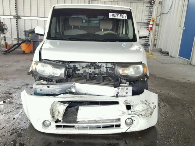 JN8AZ28R29T100139 - 2009 NISSAN CUBE BASE WHITE photo 9