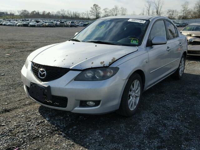 JM1BK12F671763283 - 2007 MAZDA 3 I SILVER photo 2