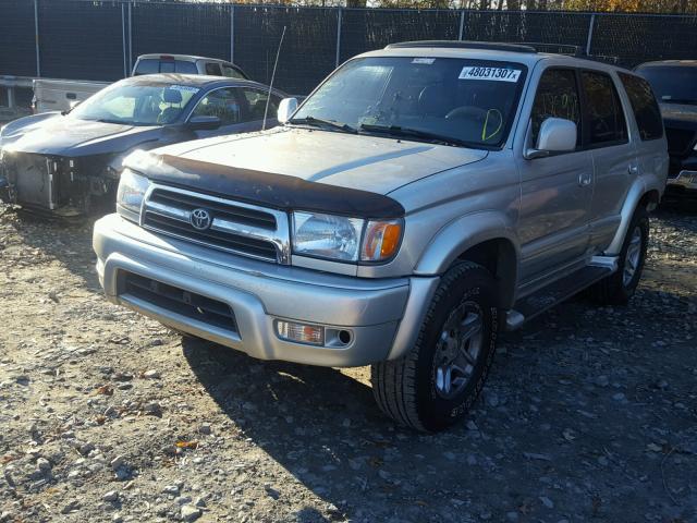 JT3GN87R0Y0148488 - 2000 TOYOTA 4RUNNER LI SILVER photo 2