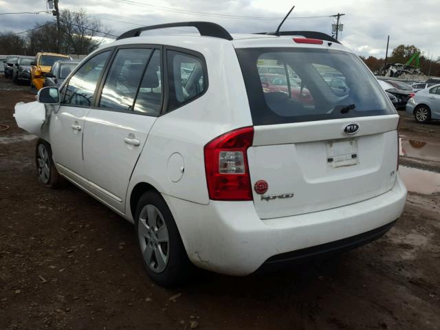 KNAHG8C87A7299362 - 2010 KIA RONDO LX WHITE photo 3