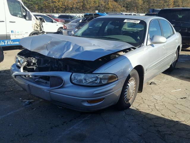 1G4HR54K91U270318 - 2001 BUICK LESABRE LI SILVER photo 2