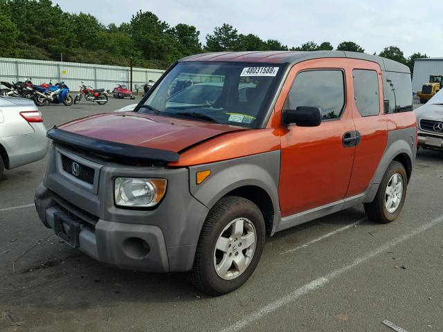 5J6YH28583L025278 - 2003 HONDA ELEMENT EX ORANGE photo 1