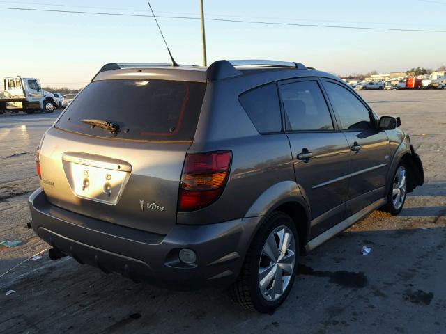 5Y2SL658X8Z416386 - 2008 PONTIAC VIBE GRAY photo 4