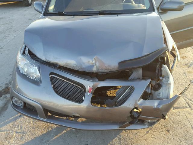 5Y2SL658X8Z416386 - 2008 PONTIAC VIBE GRAY photo 7