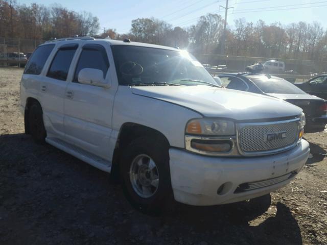 1GK5K63UX4J249847 - 2004 GMC YUKON DENA WHITE photo 1