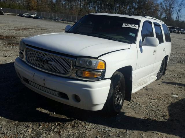 1GK5K63UX4J249847 - 2004 GMC YUKON DENA WHITE photo 2