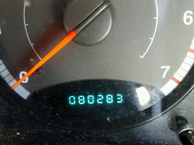 1J4GL48K47W703203 - 2007 JEEP LIBERTY SP BLACK photo 8