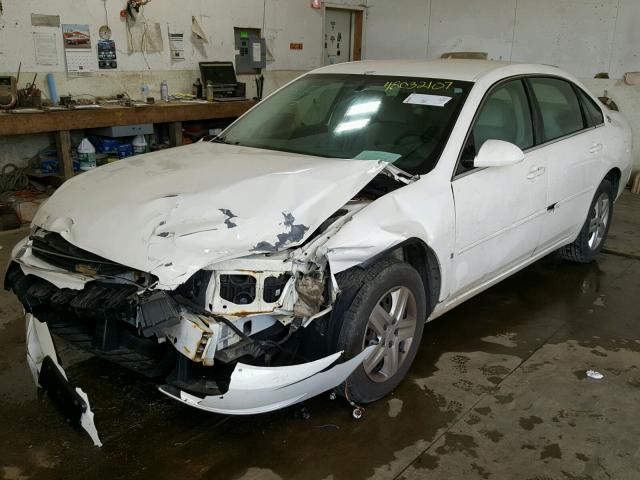 2G1WB55K569422171 - 2006 CHEVROLET IMPALA LS WHITE photo 2