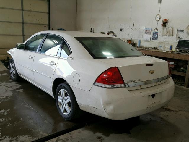 2G1WB55K569422171 - 2006 CHEVROLET IMPALA LS WHITE photo 3