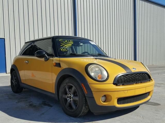 WMWMF33568TU67584 - 2008 MINI COOPER YELLOW photo 1