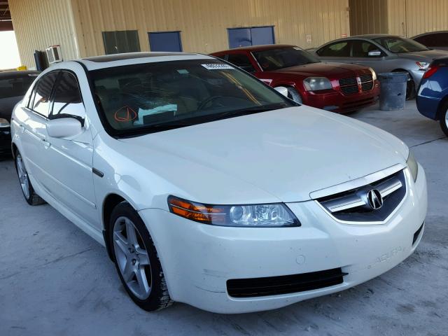 19UUA66244A016441 - 2004 ACURA TL WHITE photo 1