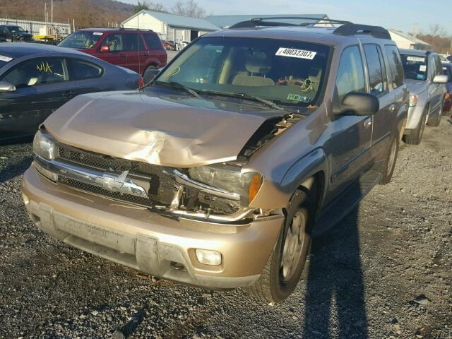 1GNET16S746183256 - 2004 CHEVROLET TRAILBLAZE TAN photo 2