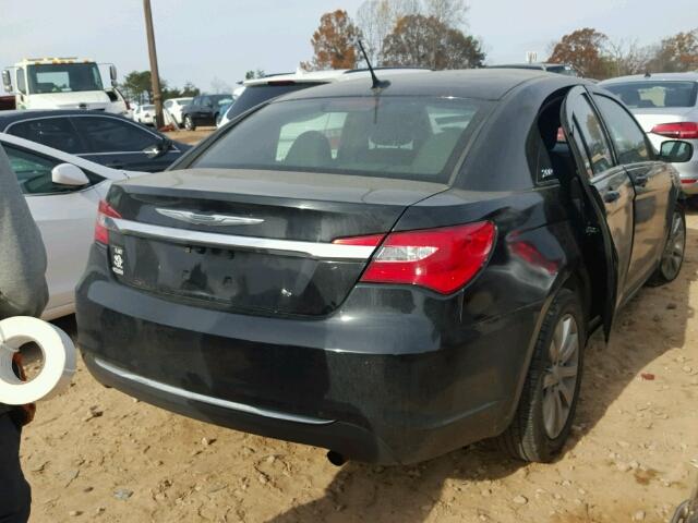 1C3CCBBB9CN104061 - 2012 CHRYSLER 200 TOURIN BLACK photo 4