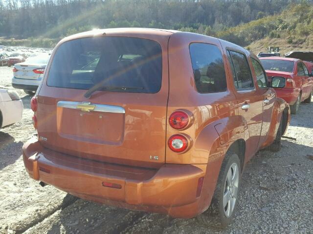 3GNDA13D06S639765 - 2006 CHEVROLET HHR LS ORANGE photo 4