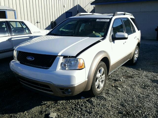 1FMZK02166GA37590 - 2006 FORD FREESTYLE WHITE photo 2