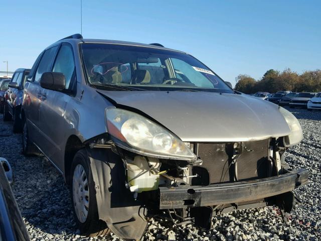 5TDZA23C76S555166 - 2006 TOYOTA SIENNA CE GOLD photo 1