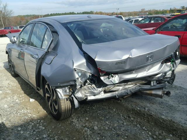 1HGCR2F75HA157341 - 2017 HONDA ACCORD EX SILVER photo 9