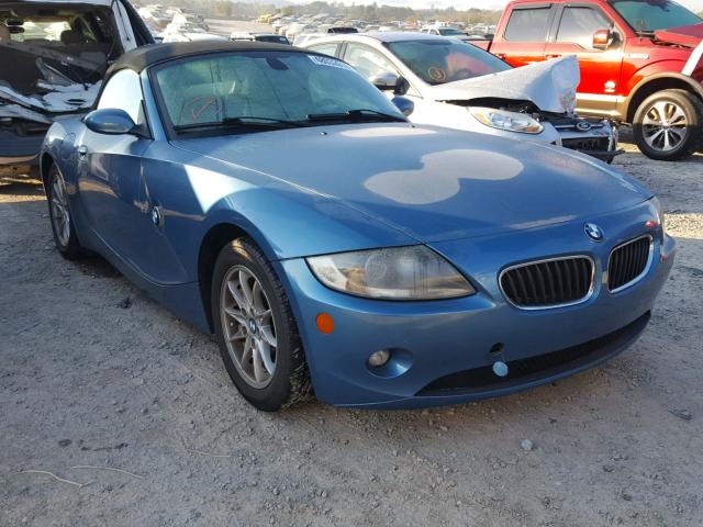 4USBT335X5LS58468 - 2005 BMW Z4 2.5 BLUE photo 1