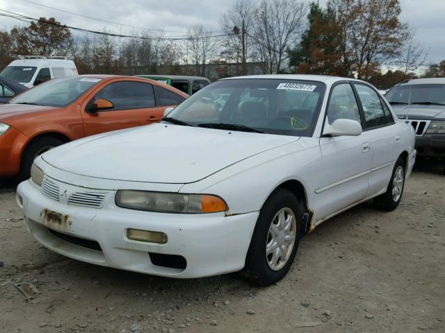 4A3AJ56G7VE079970 - 1997 MITSUBISHI GALANT ES WHITE photo 2