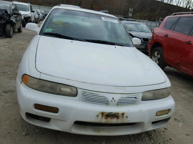 4A3AJ56G7VE079970 - 1997 MITSUBISHI GALANT ES WHITE photo 9