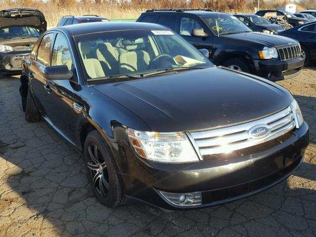 1FAHP24W09G105558 - 2009 FORD TAURUS SEL BLACK photo 1