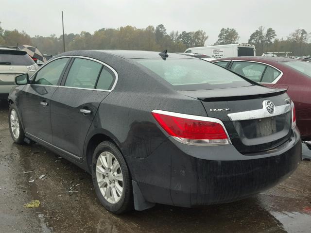 1G4GC5ER3CF344543 - 2012 BUICK LACROSSE BLACK photo 3