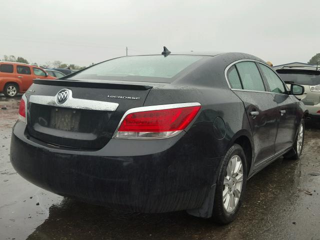 1G4GC5ER3CF344543 - 2012 BUICK LACROSSE BLACK photo 4