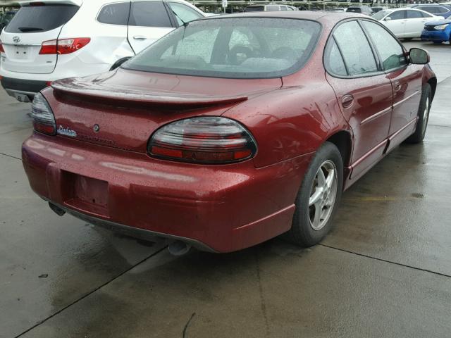 1G2WR52152F101882 - 2002 PONTIAC GRAND PRIX 勃艮第红 照片 4