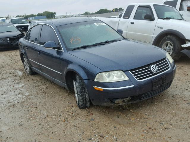 WVWPD63B44P241088 - 2004 VOLKSWAGEN PASSAT GLS BLUE photo 1