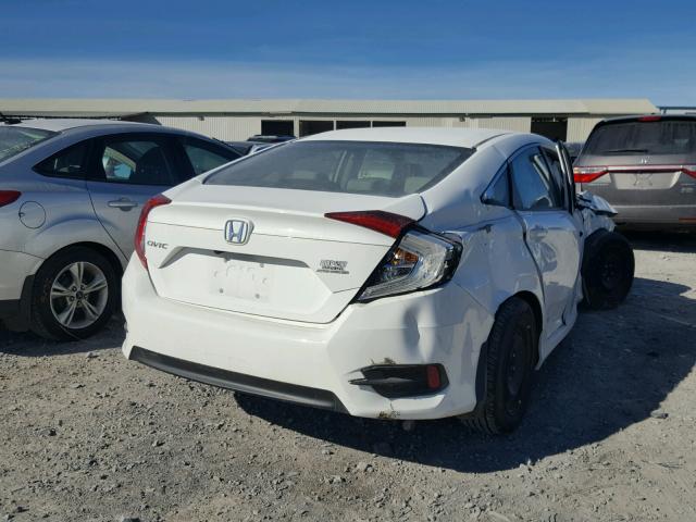 19XFC2F50GE074911 - 2016 HONDA CIVIC LX WHITE photo 4