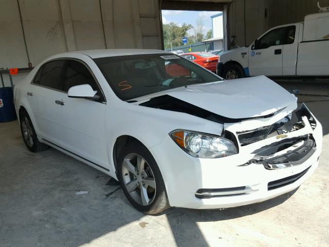 1G1ZC5E07CF354533 - 2012 CHEVROLET MALIBU 1LT WHITE photo 1