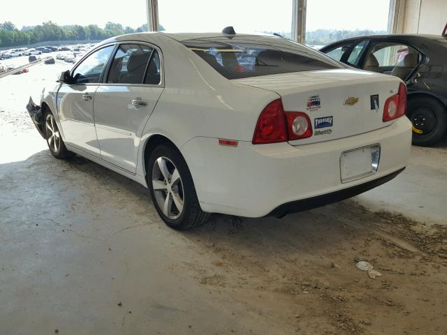 1G1ZC5E07CF354533 - 2012 CHEVROLET MALIBU 1LT WHITE photo 3