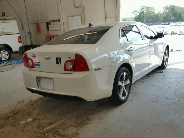 1G1ZC5E07CF354533 - 2012 CHEVROLET MALIBU 1LT WHITE photo 4