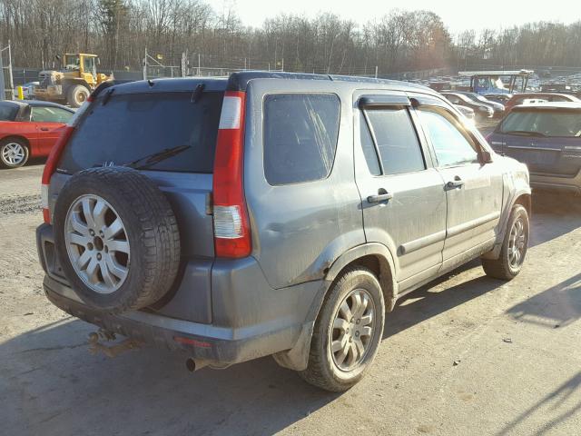 SHSRD789X6U413666 - 2006 HONDA CR-V SE GRAY photo 4