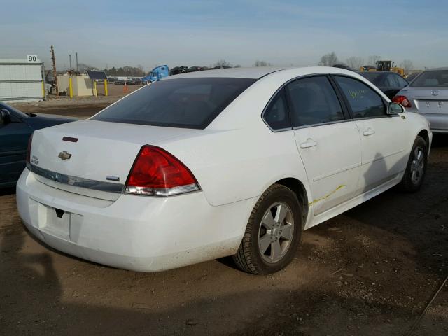 2G1WF5EK2B1234964 - 2011 CHEVROLET IMPALA LS WHITE photo 4