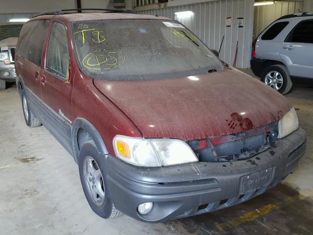 1GMDX03E81D124026 - 2001 PONTIAC MONTANA MAROON photo 1