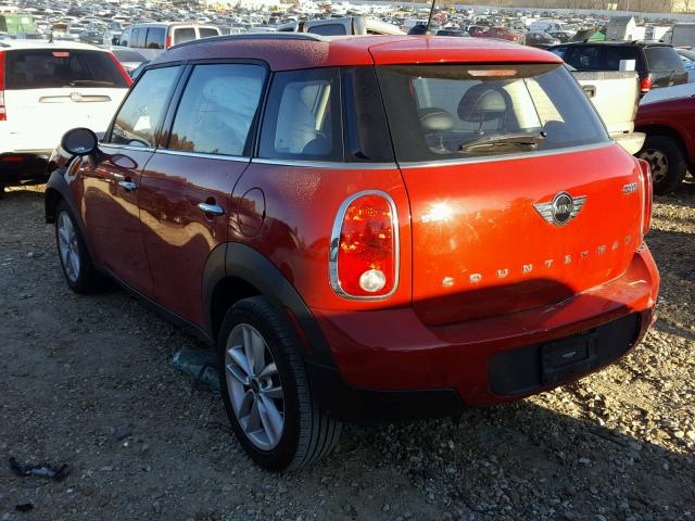 WMWZB3C51EWR38892 - 2014 MINI COOPER COU RED photo 3