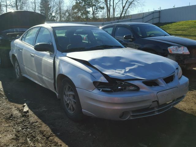 1G2NE52F44M662673 - 2004 PONTIAC GRAND AM S SILVER photo 1