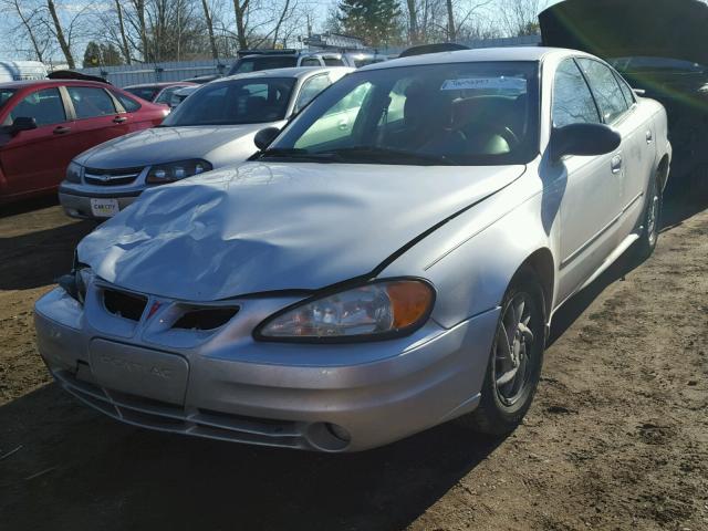 1G2NE52F44M662673 - 2004 PONTIAC GRAND AM S 银色 照片 2