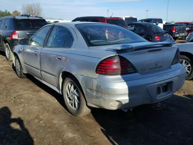 1G2NE52F44M662673 - 2004 PONTIAC GRAND AM S SILVER photo 3