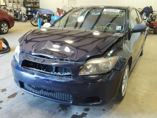 JTKDE177970215343 - 2007 SCION TC BLUE photo 9