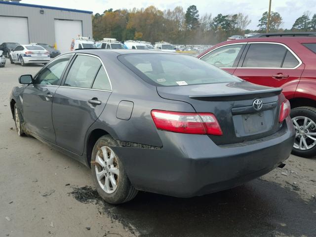 4T1BE46K09U882248 - 2009 TOYOTA CAMRY BASE GRAY photo 3