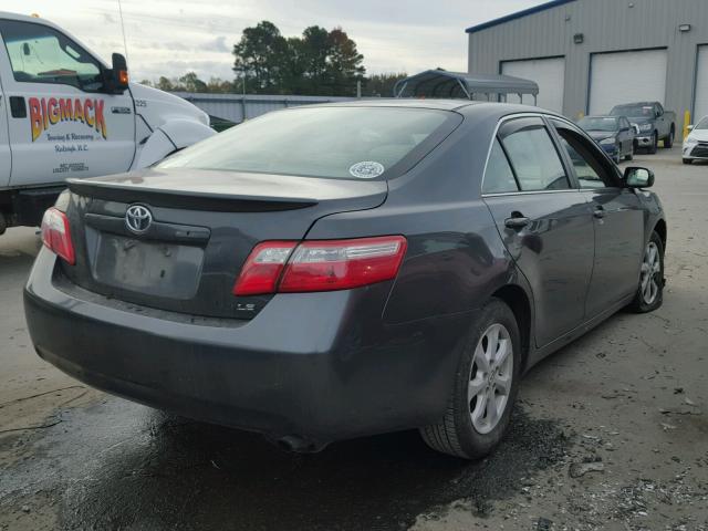 4T1BE46K09U882248 - 2009 TOYOTA CAMRY BASE GRAY photo 4