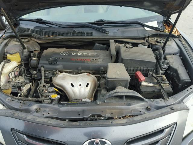 4T1BE46K09U882248 - 2009 TOYOTA CAMRY BASE GRAY photo 7