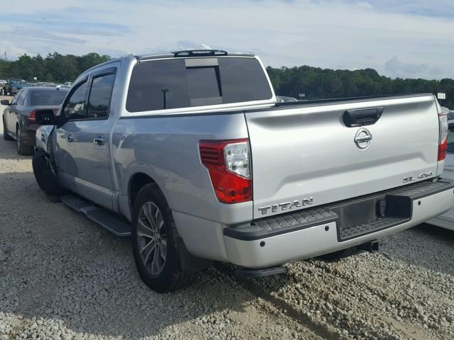 1N6AA1E58HN535830 - 2017 NISSAN TITAN SV SILVER photo 3