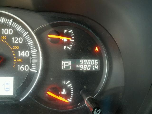 1N4AA5AP8DC809136 - 2013 NISSAN MAXIMA S أزرق صورة 8