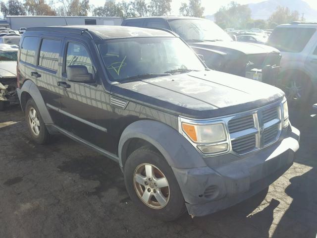 1D8GT28K37W502632 - 2007 DODGE NITRO SXT BLACK photo 1