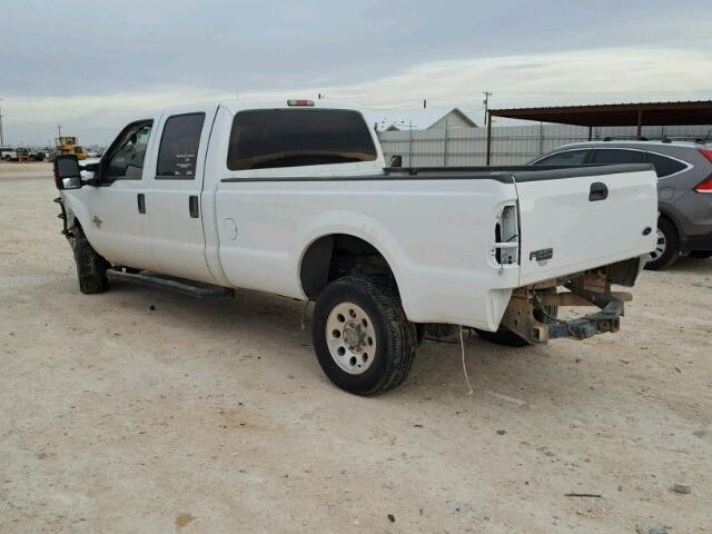 1FT8W3BT7CEA87476 - 2012 FORD F350 SUPER WHITE photo 3