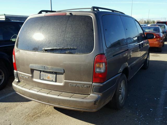 1GNDX03E12D273021 - 2002 CHEVROLET VENTURE BROWN photo 4