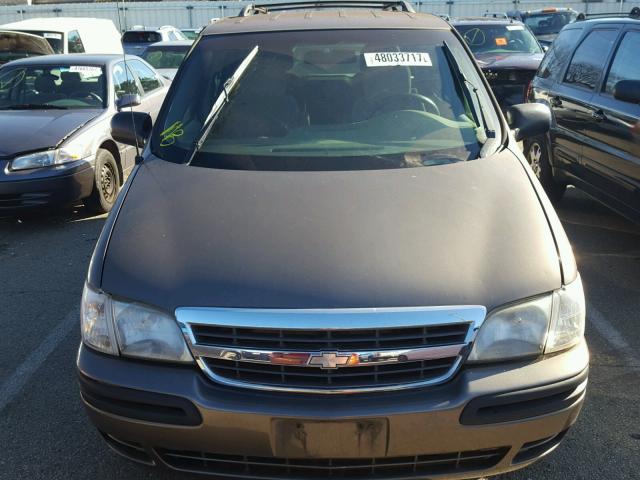 1GNDX03E12D273021 - 2002 CHEVROLET VENTURE BROWN photo 9